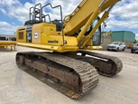 Used Komatsu in yard
